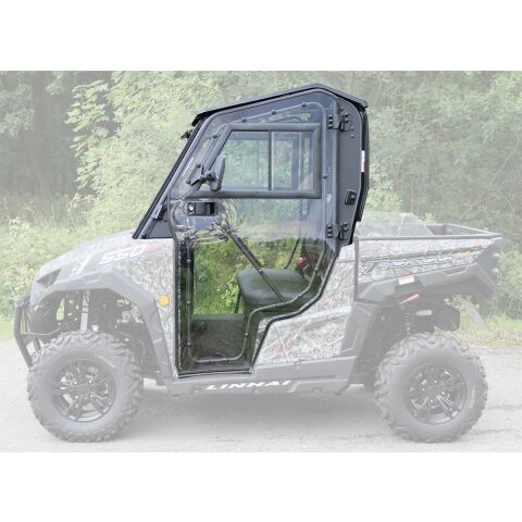 Kompletní kabina včetně topení pro Linhai UTV 520/550/570/650 T-BOSS