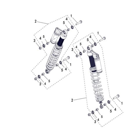 SHOCK ABSORBER FRONT (OIL-AIR)