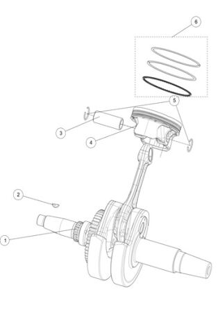 PISTON CONNECTING ROD