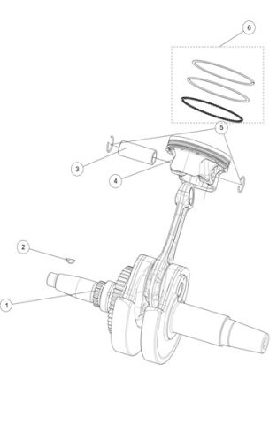 PISTON CONNECTING ROD