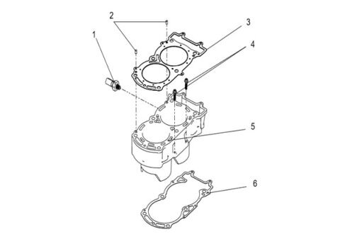 Cylinder sub-assembly.