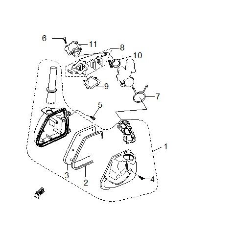 Air Cleaner, Reed Valve