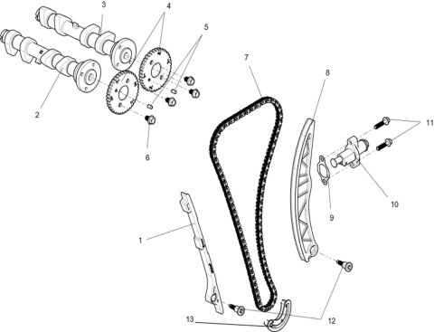 Gas distribution sub-assembly
