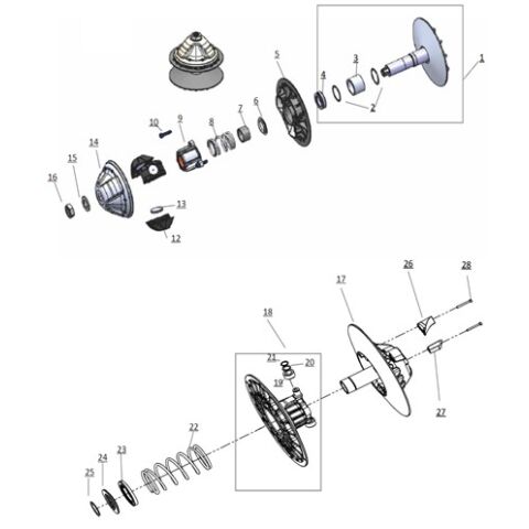 Cvtech Vulnerable parts.