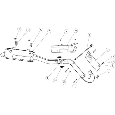 EXHAUST SYSTEM(SHORT VERSION)
