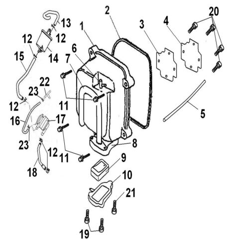 COVER COMP CYLINDER HEAD 1