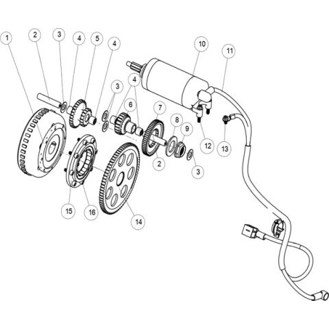 Starting system.