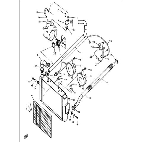 RADIATOR（FOR 4WD）