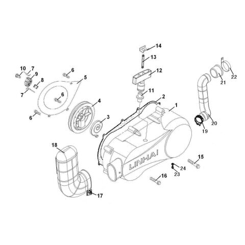 LEFT CRANKCASE COVER