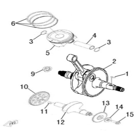 CRANKSHAFT COMP