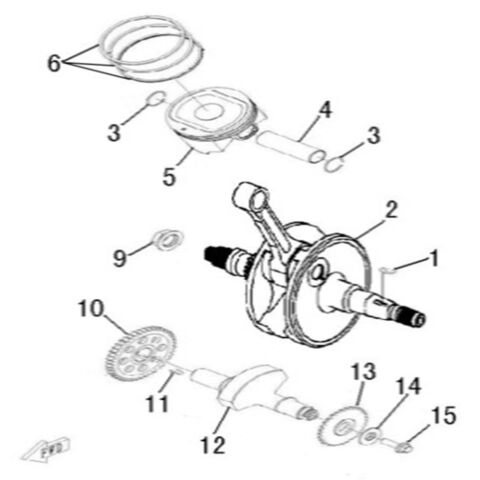 CRANKSHAFT COMP