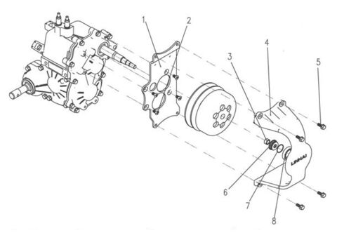 HIGH-POWER CLUTCH STAND ASSY