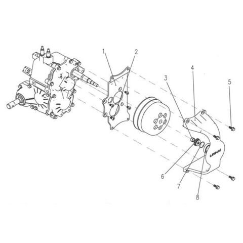 HIGH-POWER CLUTCH STAND ASSY