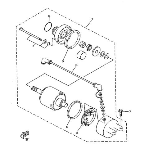 STARTING MOTOR