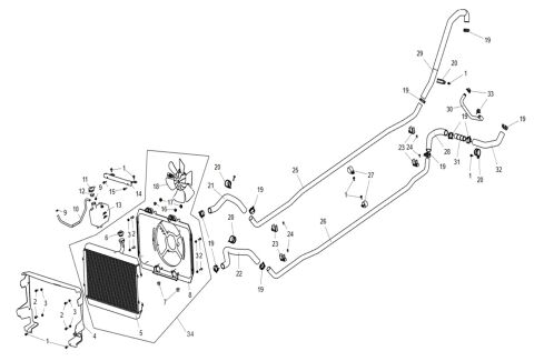 Cooling System Assembly