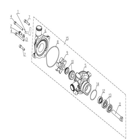 WATER PUMP ASSY