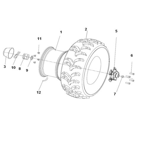 WHEEL REAR