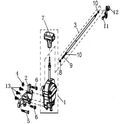 SHIFT ROD