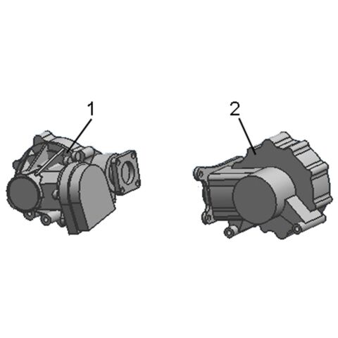 FRONT AND REAR GEAR-BOX