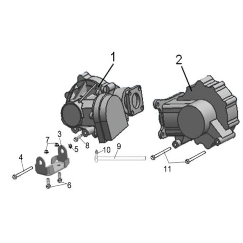 FRONT AND REAR GEAR-BOX