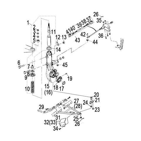 SHOCK ABSORBER FRONT
