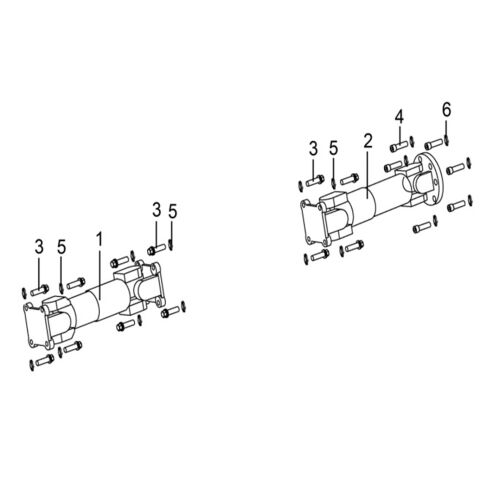 FRONT AND REAR KNUCKLE ASSY