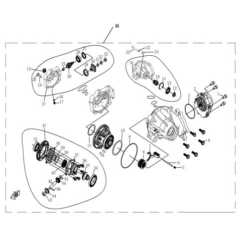 FRONT GEAR-BOX
