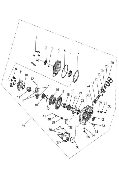 Front Axle assembly