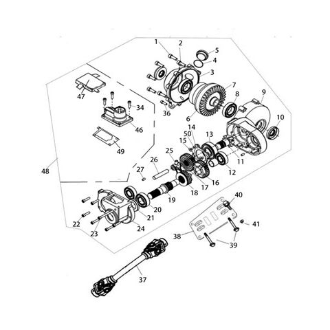 FRONT GEAR-BOX（FOR 4WD）