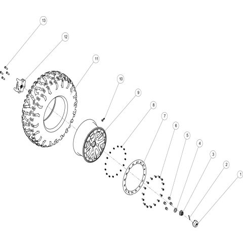 FRONT WHEEL ABS