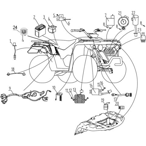 ELECTRICAL SYSTEM (NON STANDARD T3a)