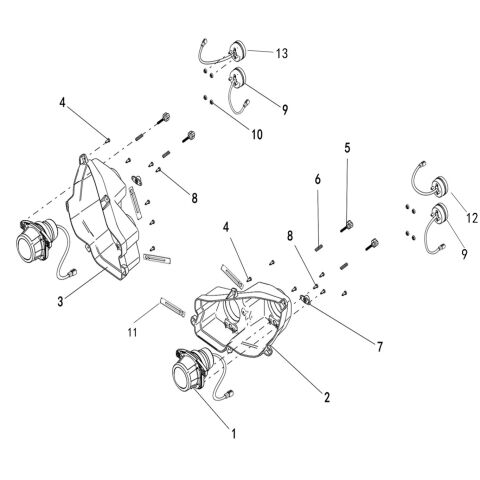 Electrical, Headlights And Taillights