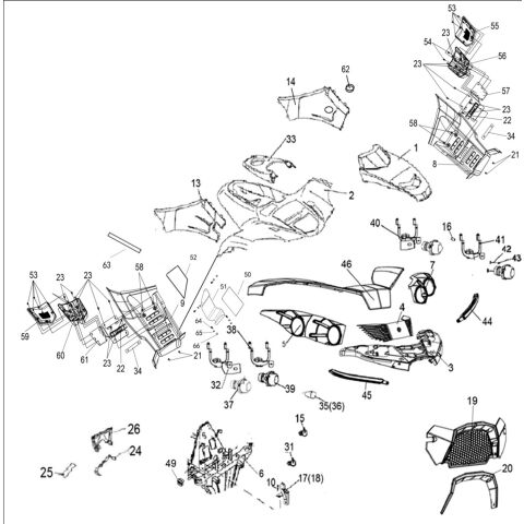 FRONT BODY＆FRAM（EURO 4）