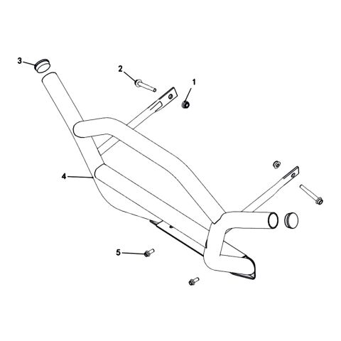BUMPER  (NEW FACE,  LONG BENCH SEAT)
