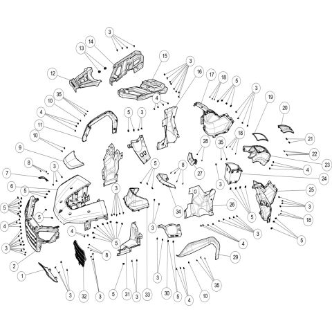 Front body parts