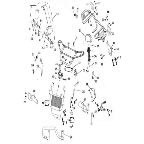 BUMPER & RACK (FOR STANDARD  T3)