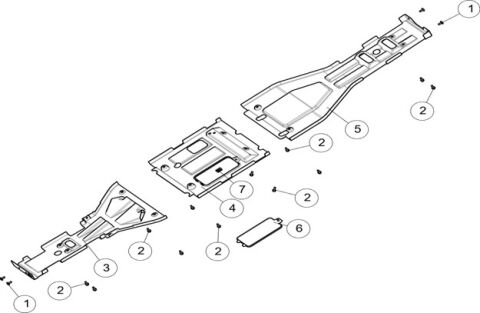 BOTTOM PLASTIC PARTS