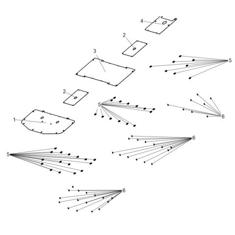 BOTTOM PLASTIC PARTS