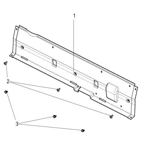 SEAT LOWER REAR GUARD