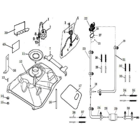 FUEL TANK （FOR EUROPE）