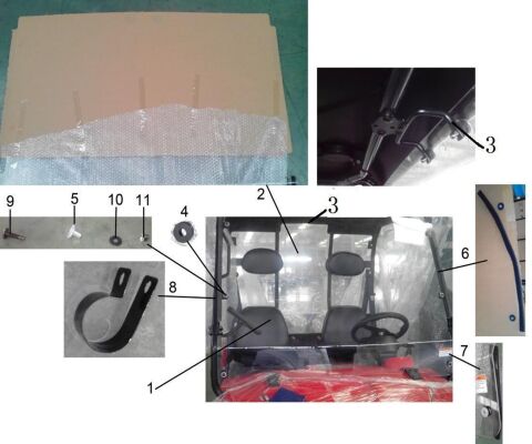 Options(THE WINDSHIELD COMPONENTS)