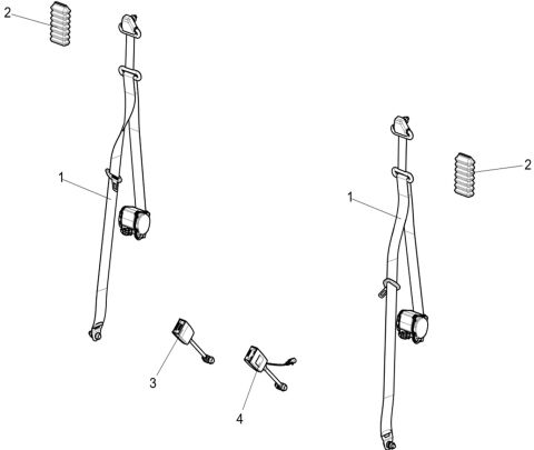 Seat belt assembly-European standard