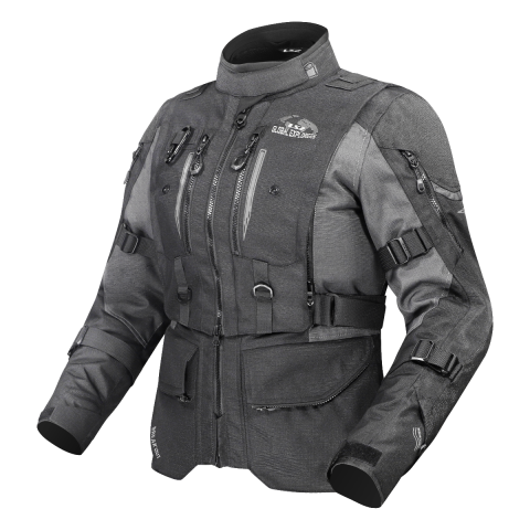 LS2 BREAKOUT LADY JACKET BLACK SMOKE