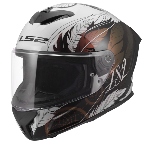 LS2 FF820 RAPID III BOHO WHITE BLACK PINK