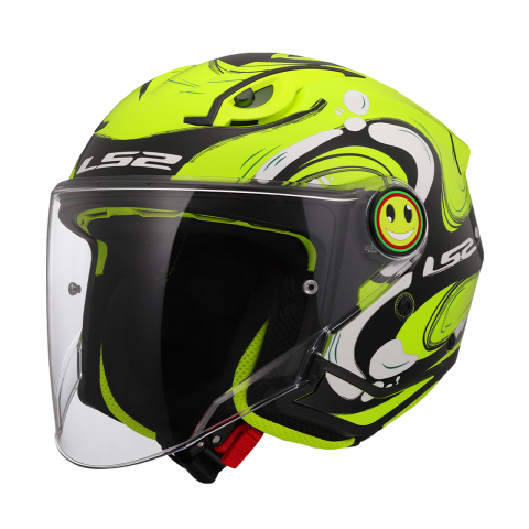 LS2 OF622 FUNNY II GLUP H-VIS YELLOW