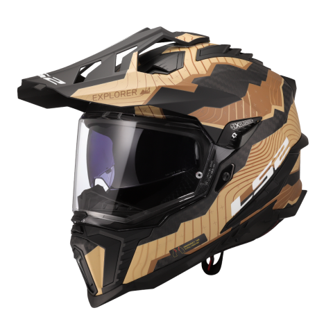 LS2 MX701 EXPLORER C TRICK BROWN SAND-06