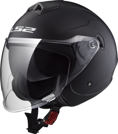 LS2 OF573 TWISTER II SINGLE MONO MATT BLACK