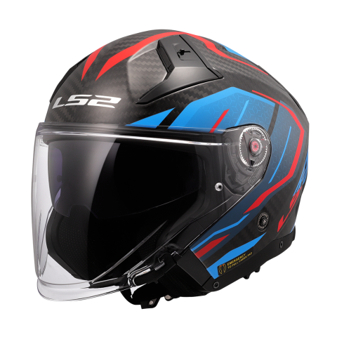 LS2 OF603 INFINITY II C URUS BLUE RED-06