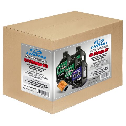 Oil change kit + diff. - LINHAI M565L, M570L, PROMAX 570/650, T-Boss 570, LANDFORCE 650