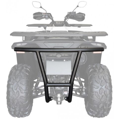 XRW REAR BUMPER ALU SX6 BLACK - SEGWAY SNARLER AT5 S / L